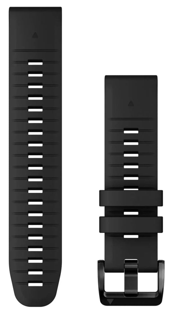 Garmin Quickfit 22 mm Watch bands, Black Silicone