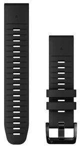 Garmin Quickfit 22 mm Watch bands, Black Silicone
