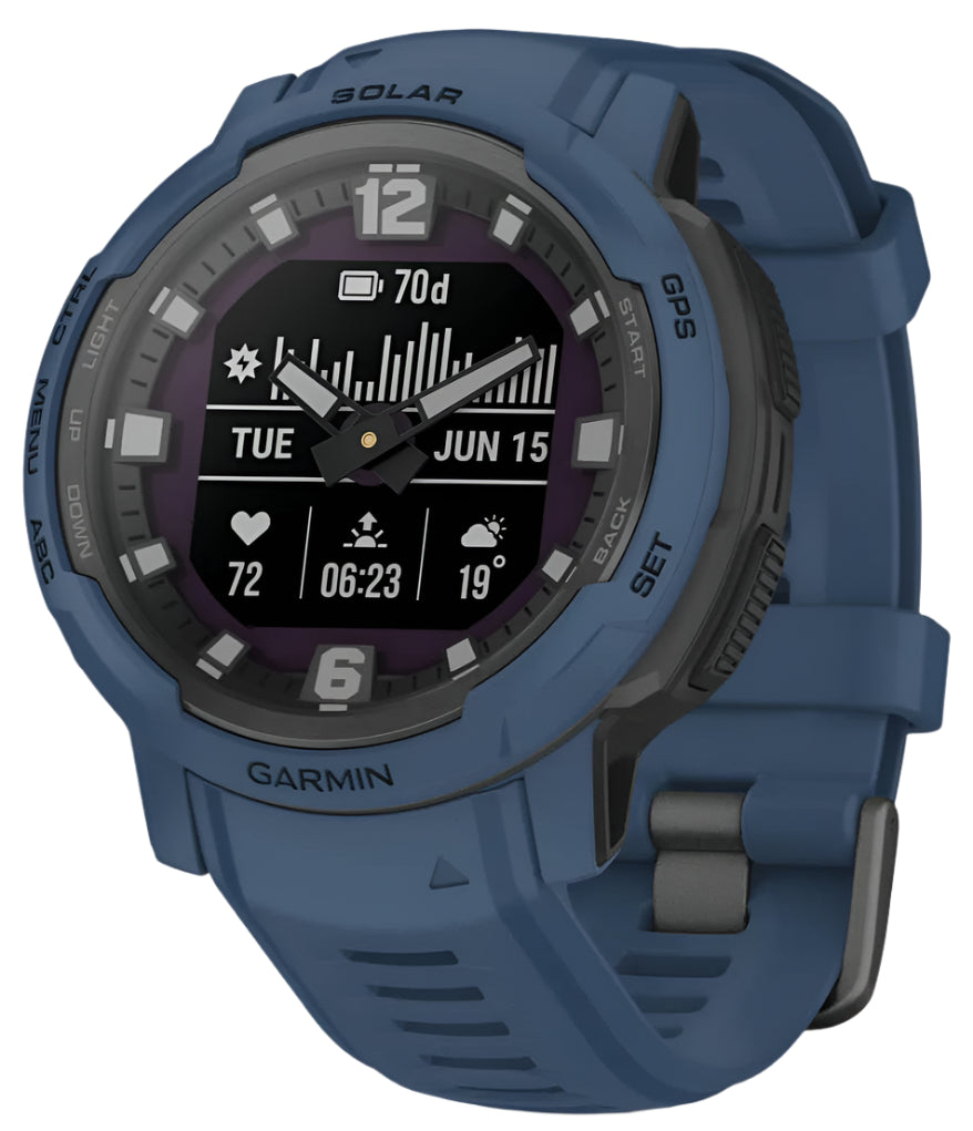 Garmin Instinct Crossover Solar, Tidal Blue