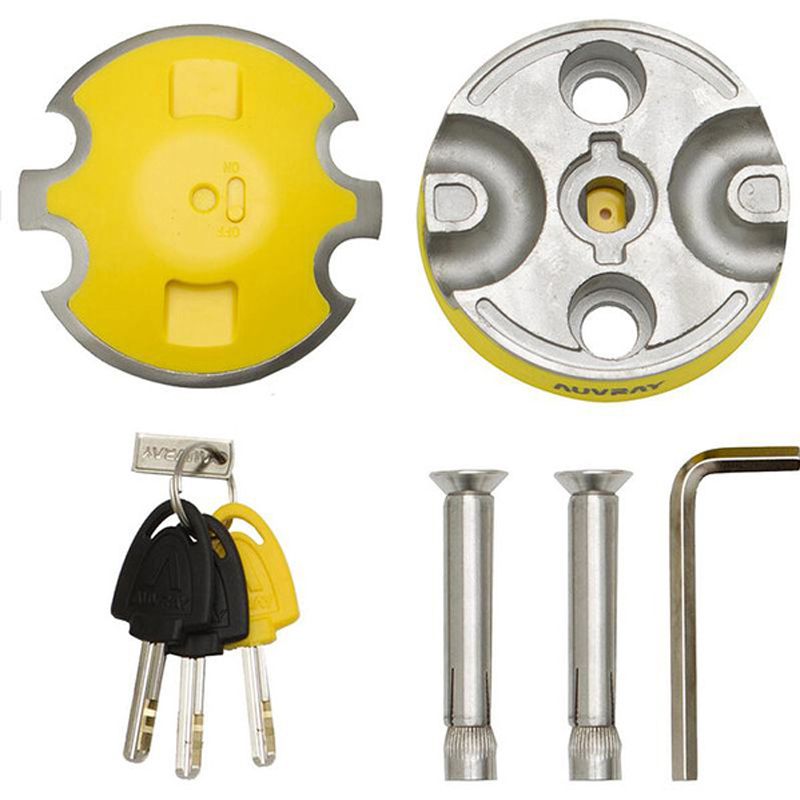 Auvray Fixed Point Anti-Theft Twin Bike Lock