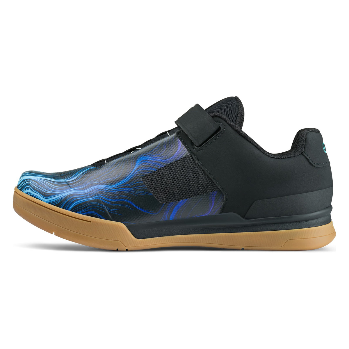Crank Brothers Mallet BOA Clip-In Shoes - Black / Blue Swirl
