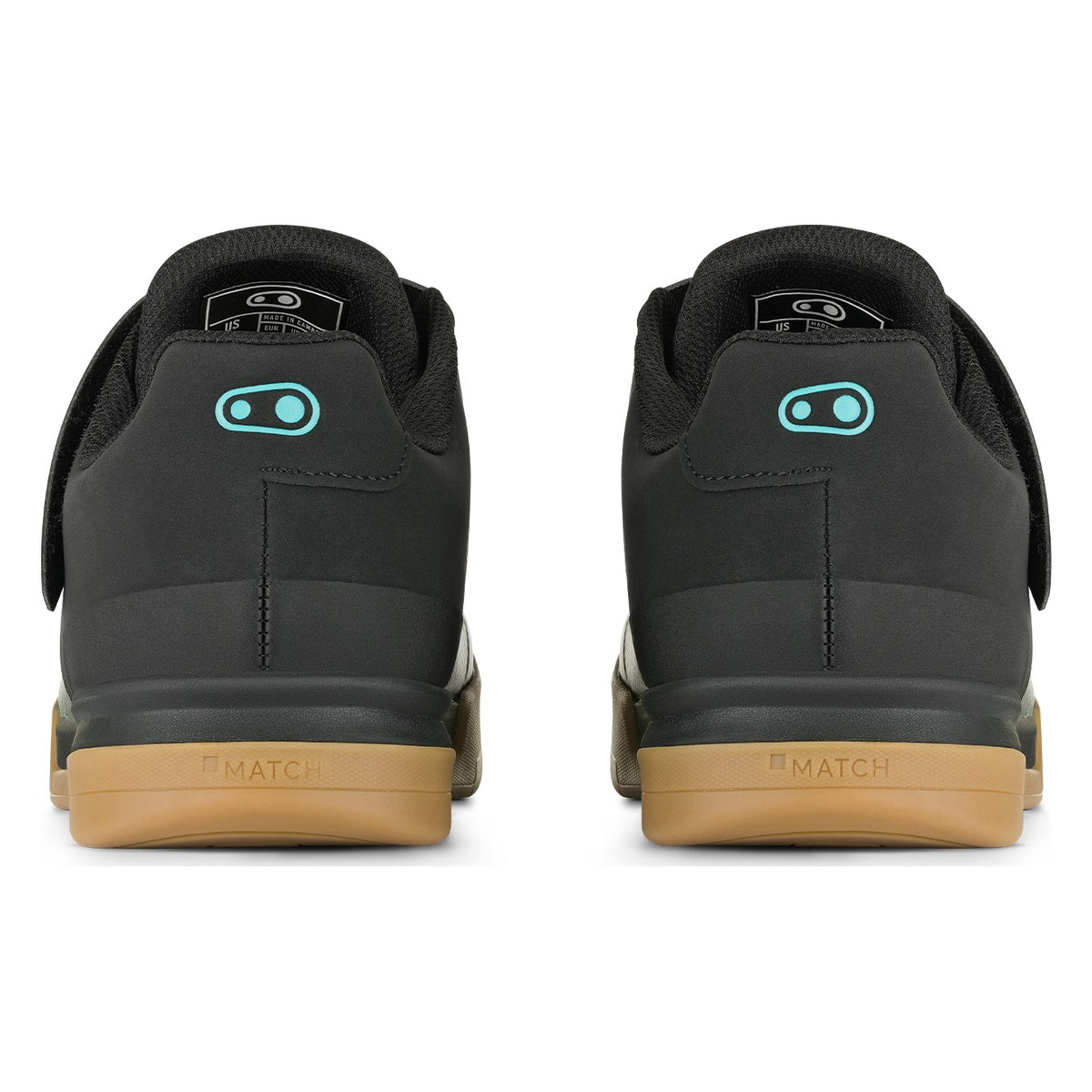 Crank Brothers Mallet BOA Clip-In Shoes - Black / Blue Swirl