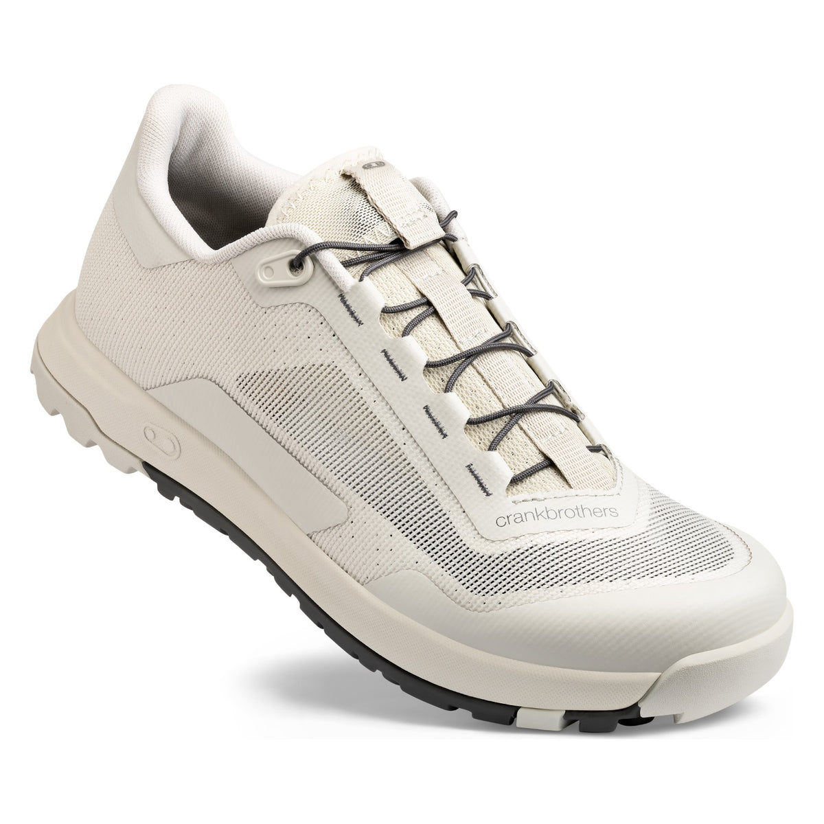 Crank Brothers Mallet Trail Vent Speedlace Clip-In Shoes - Bone / Grey