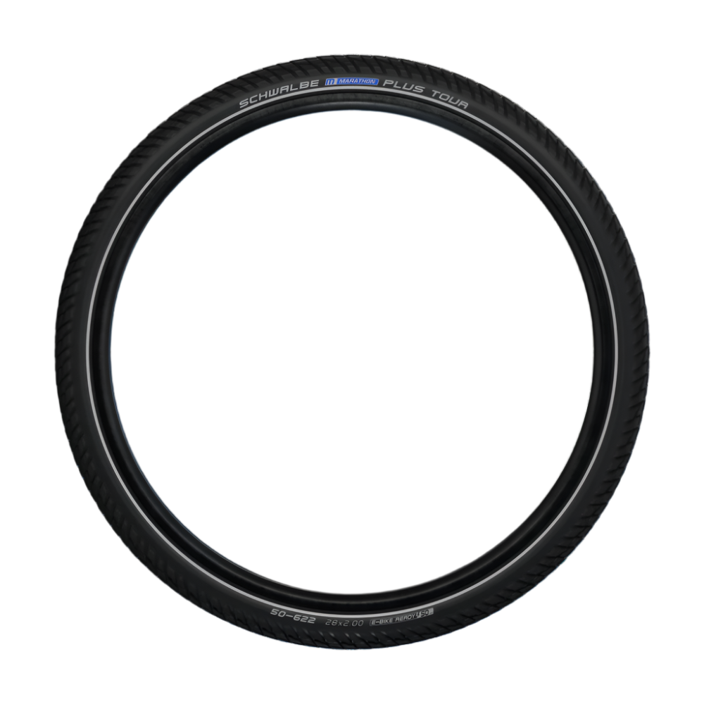 Schwalbe Marathon Plus Tour Smart DualGuard Addix E Compound Reflective Sidewall E-50 Tyre
