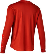 Fox YOUTH RANGER LS JERSEY - Red BACK