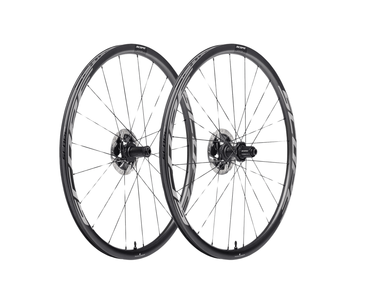 Scope R3.A Disc Brake White SRAM XDR All-Road Wheelset