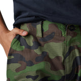 Fox SLAMBOZO CAMO SHORT - GreenCam FRONT POCKET