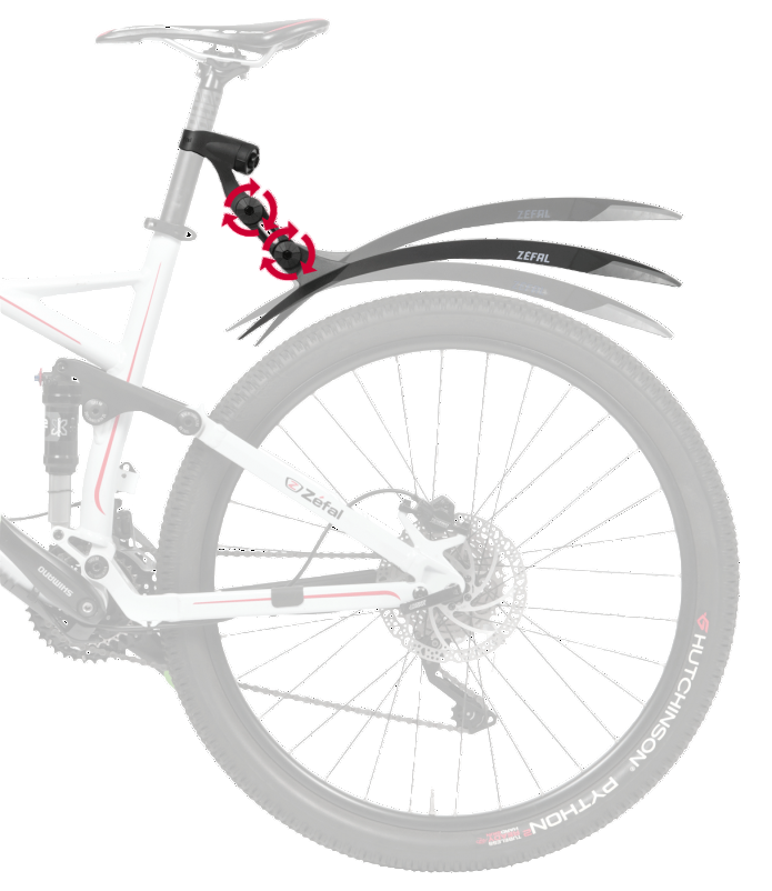 Zefal Deflector RM90+ Rear Mudguard
