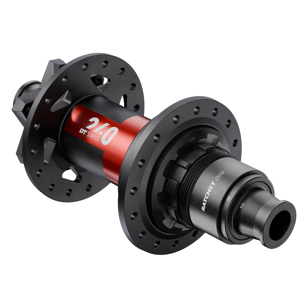 DT Swiss 240 Front Hub 15x100 6-Bolt 28 Hole