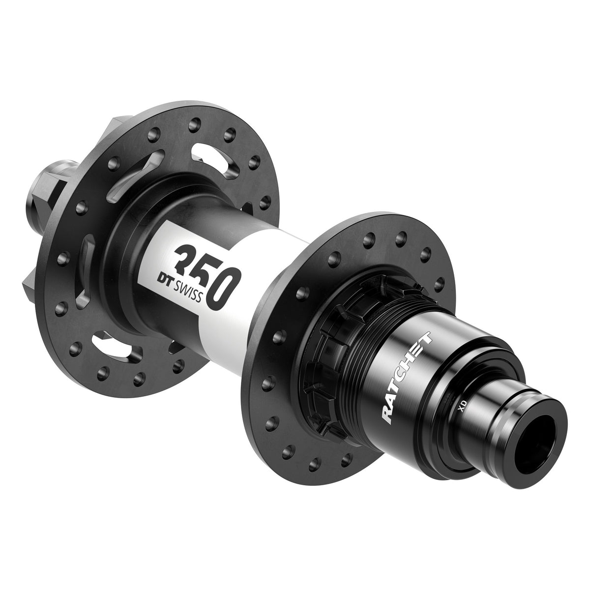 DT Swiss 350 Hub Set 15x110 + 12x148 6-Bolt 32 Hole SRAM XD Ratchet DEG Limited Edition - Green