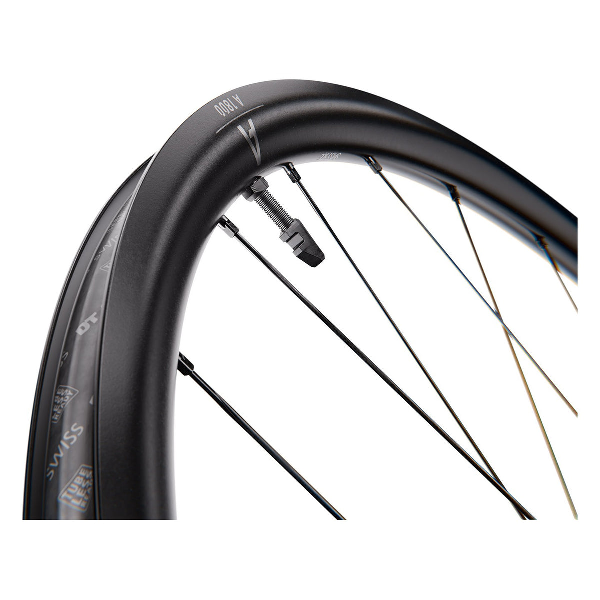 DT Swiss A 1800 Spline 30 Road Front Wheel 700c 12x100 Centrelock