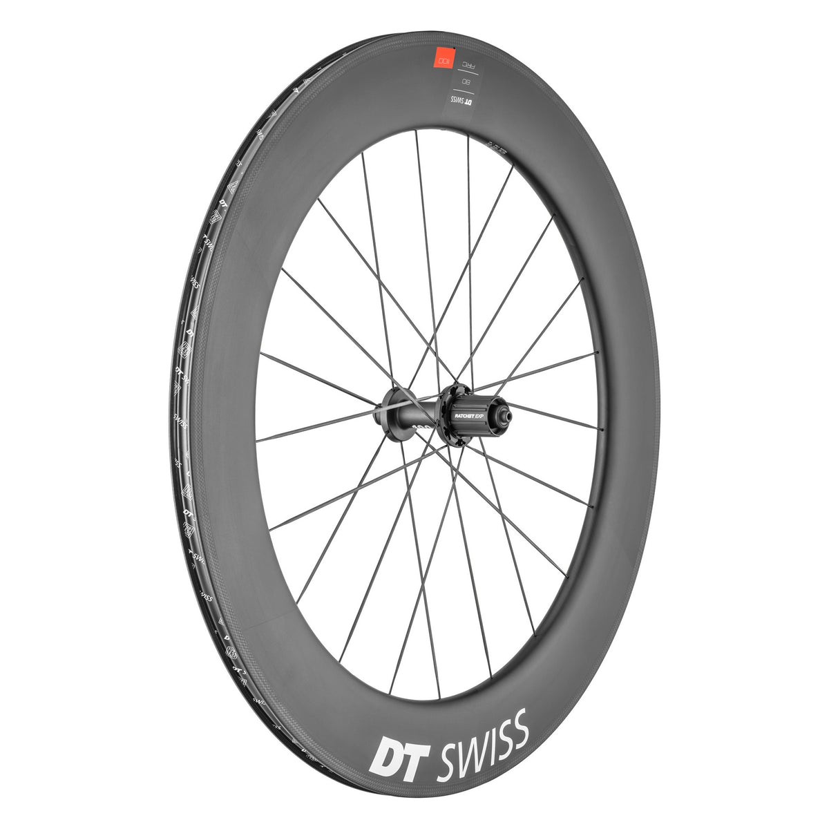 DT Swiss ARC 1100 Dicut 80 Carbon Road Rear Wheel 700c QR 130 Rim Brake Shimano Road 11-Speed