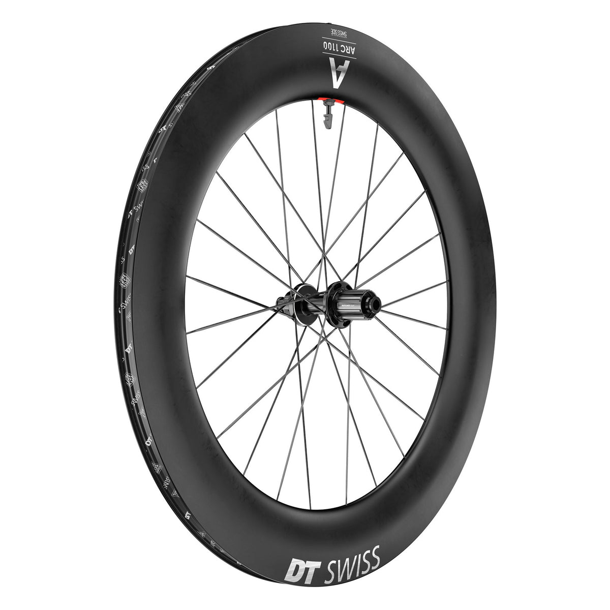 DT Swiss ARC 1100 Dicut 85 Carbon Road Rear Wheel 700c 12x142 Centrelock Shimano Road 11-Speed with Tyre (WTS)