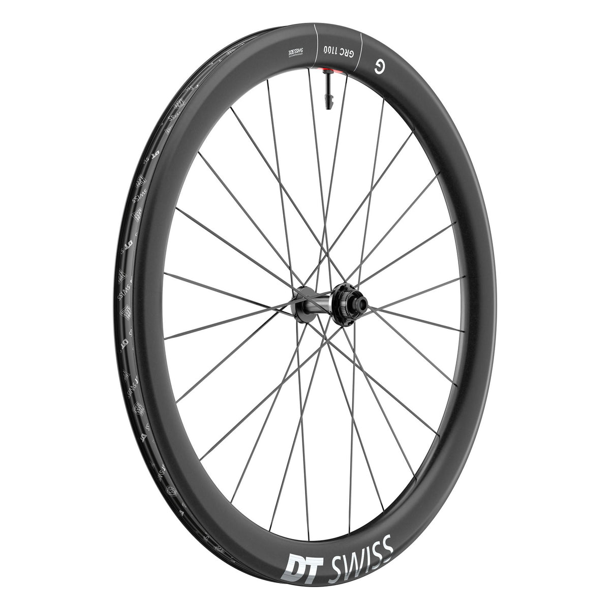 DT Swiss GRC 1100 Spline 50 Carbon Gravel Front Wheel 700c Centrelock