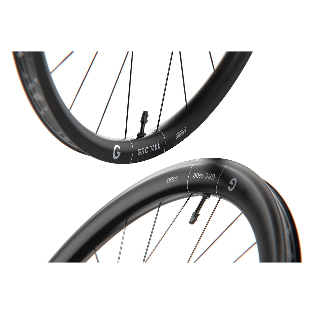 DT Swiss GRC 1400 Spline 50 Carbon Gravel Front Wheel 700c Centrelock