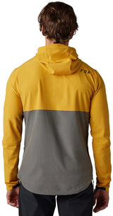 Fox RANGER WIND PULLOVER Daffodil BACK FACING MODEL