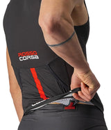 CASTELLI FREE TRI SLEEVELESS TOP BLACK BACK DETAILS