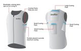 VeloToze Cooling Vest Men's White