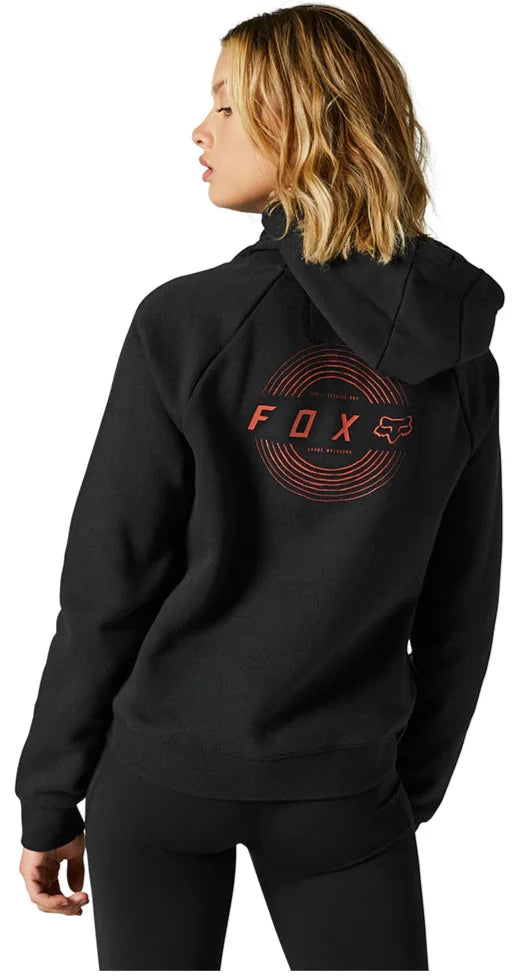 Fox WOMENS PROXIMAH PULLOVER FLEECE - Black BACK