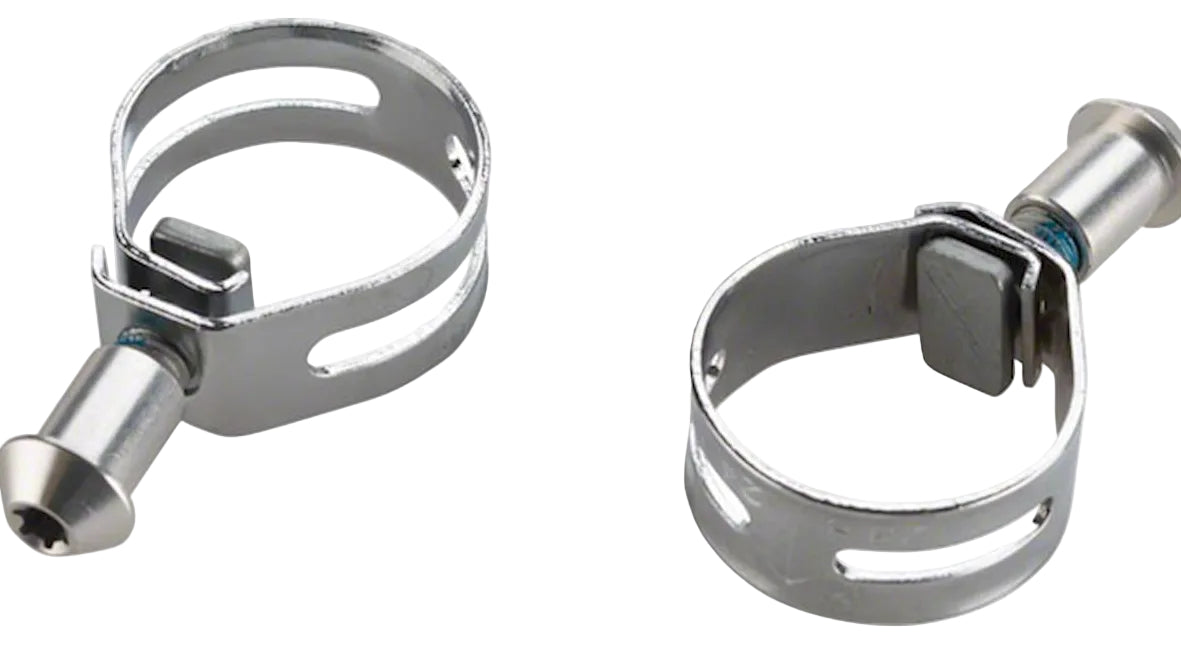 Campagnolo Ergopower Fixing Clamp + Bolts + Nuts (2pcs)