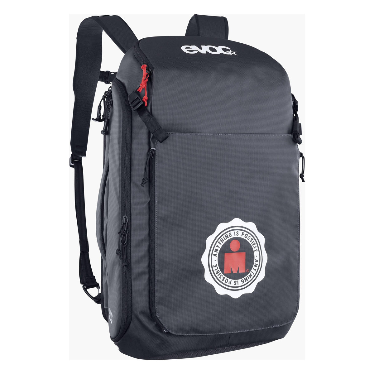Evoc Athlete 30L Ironman Edition Backpack - Carbon Grey/Black