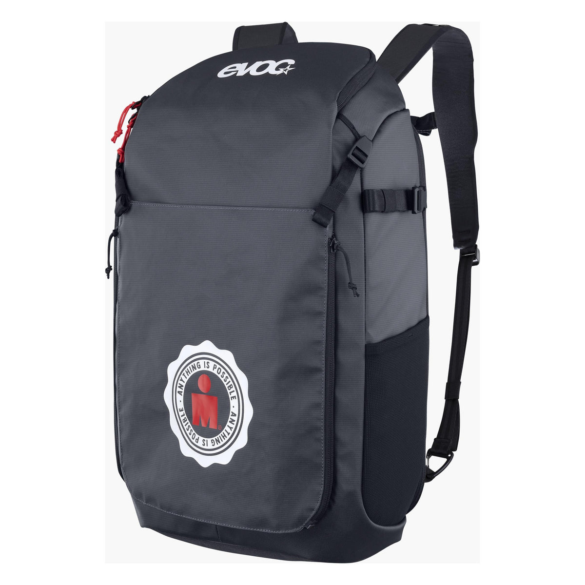 Evoc Athlete 30L Ironman Edition Backpack - Carbon Grey/Black