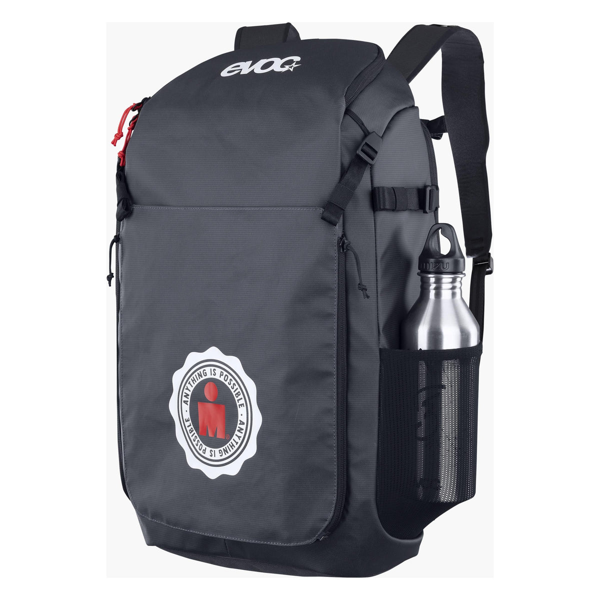 Evoc Athlete 30L Ironman Edition Backpack - Carbon Grey/Black