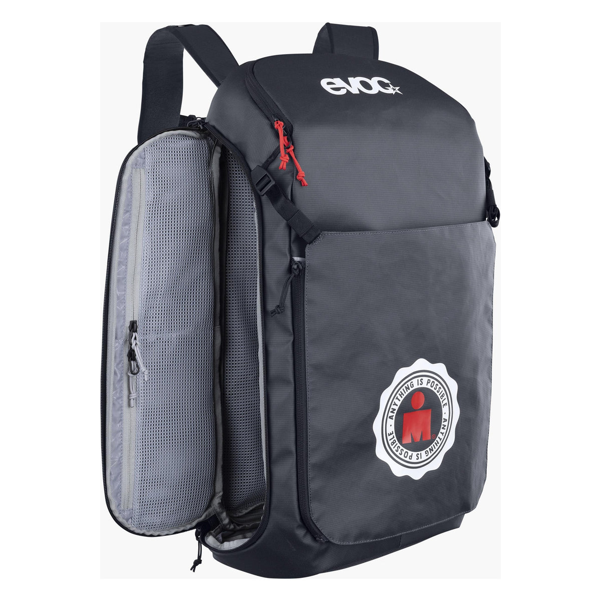 Evoc Athlete 30L Ironman Edition Backpack - Carbon Grey/Black