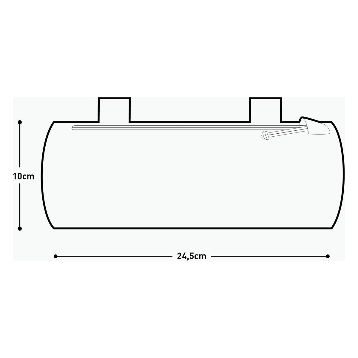 Evoc Handlebar Pack WP 1.5L - Black