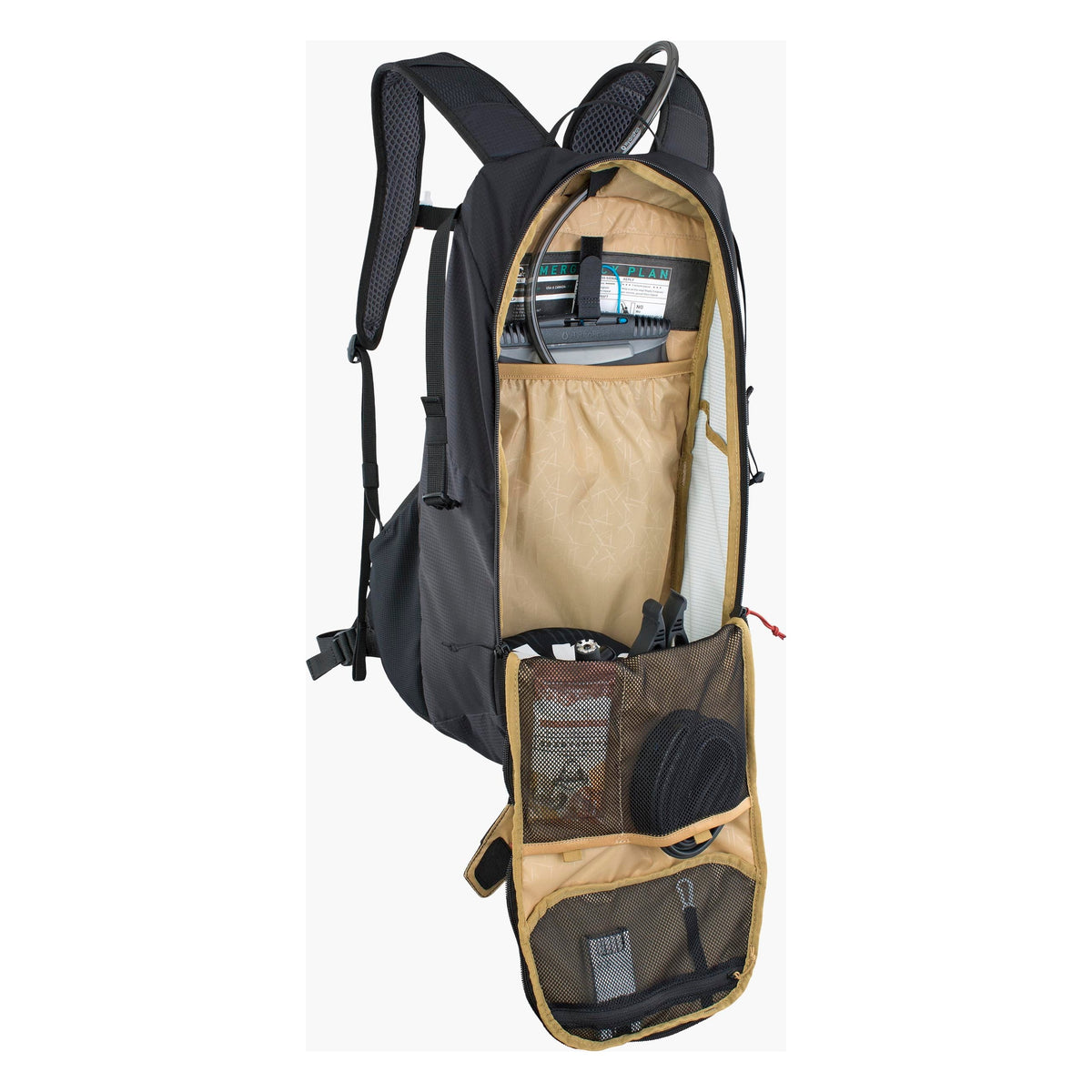 Evoc Ride 16 Backpack - Black