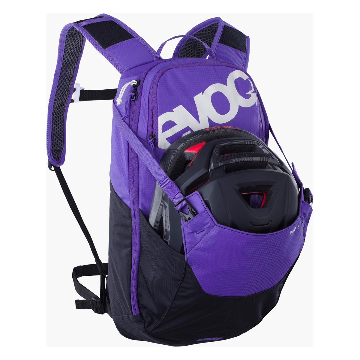 Evoc Ride 8 Backpack + Hydration Bladder 2 - Violet/Black