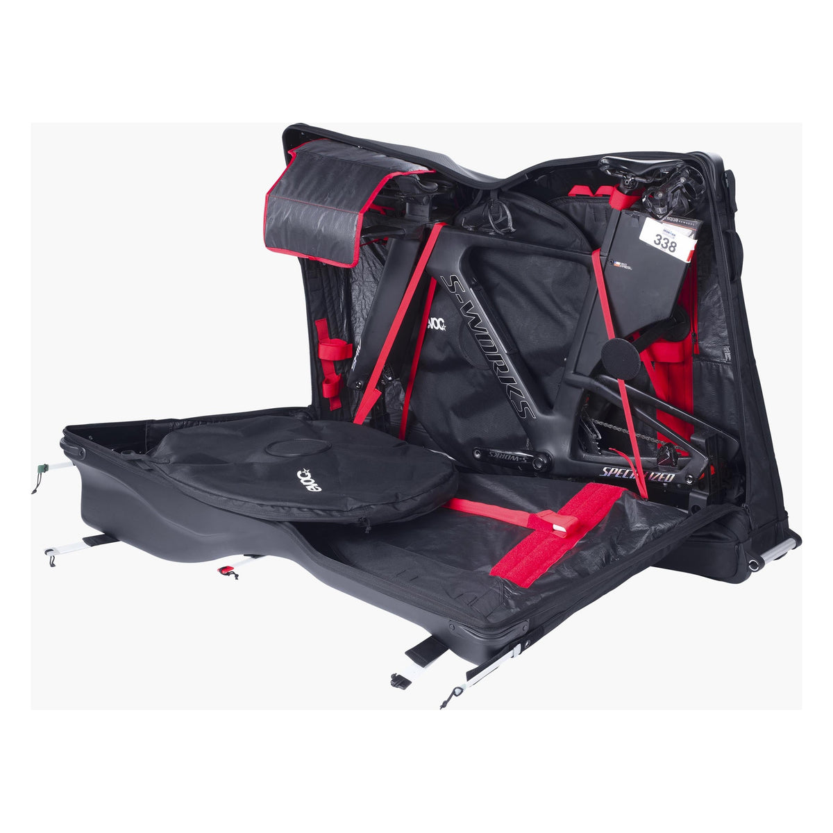 Evoc Road Bike Bag Pro Ironman Edition - Carbon Grey/Black