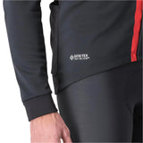 CASTELLI ENTRATA JACKET LIGHT BLACK/RED SIDE PRINT