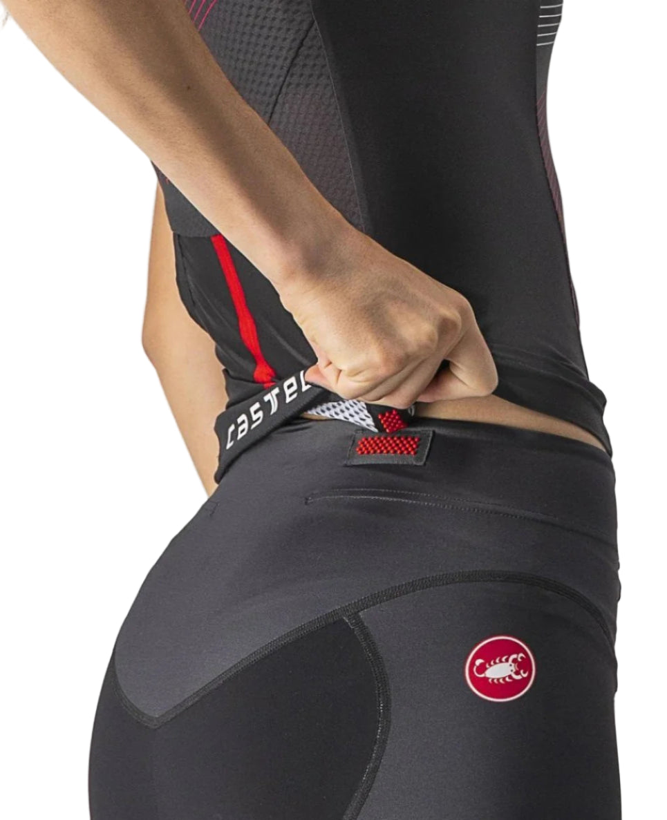 CASTELLI FREE TRI SINGLET BLACK BACK