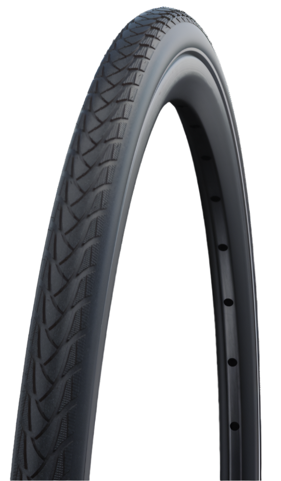 Schwalbe Wheelchair Marathon Plus 24 x 1.00" (25-540) Evolution Line Black Tyre