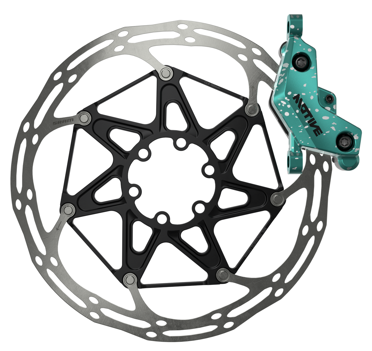 Sram Disc Brake Motive Ultimate Stealth Expert Kit- Carbon Lever