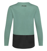 Fox Youth Ranger Long Sleeve Jersey Pine Fox Head BACK