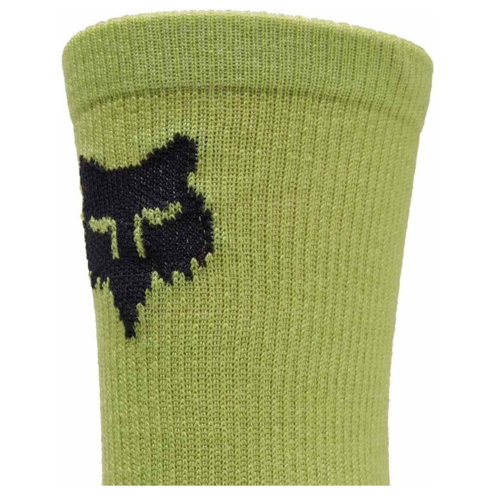 FOX 6" Flexair Merino Sock - Lime Green