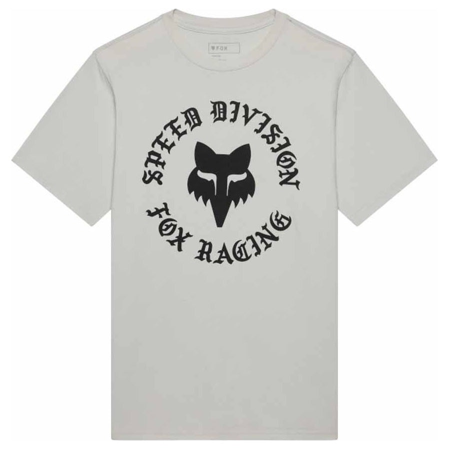 FOX Badge 195 Original Tee - Light Grey