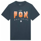 FOX Block 195 Orig Tee - Deep Cobalt Blue