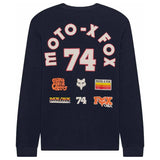 FOX Circa 74 Thermal Long Sleeve Tee - Midnight Blue