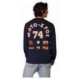 FOX Circa 74 Thermal Long Sleeve Tee - Midnight Blue