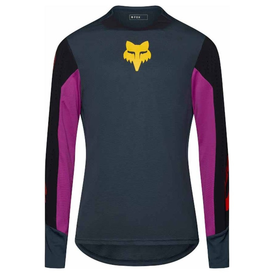 FOX Defend Long Sleeve Jersey Creation - Galaxy Blue
