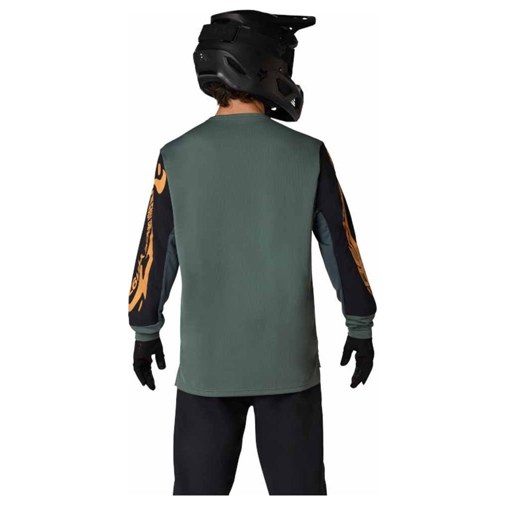 FOX Defend Long Sleeve Jersey Creation - Sage Green