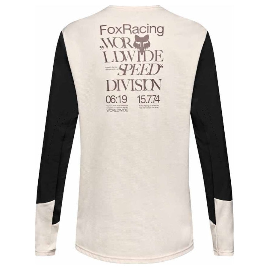 FOX Defend Long Sleeve Jersey Park Special Edition - Chalk White