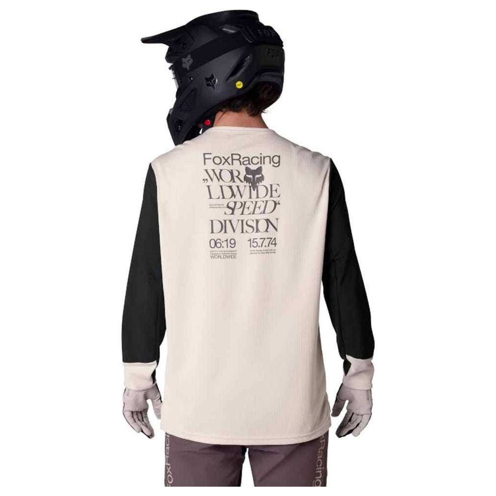 FOX Defend Long Sleeve Jersey Park Special Edition - Chalk White
