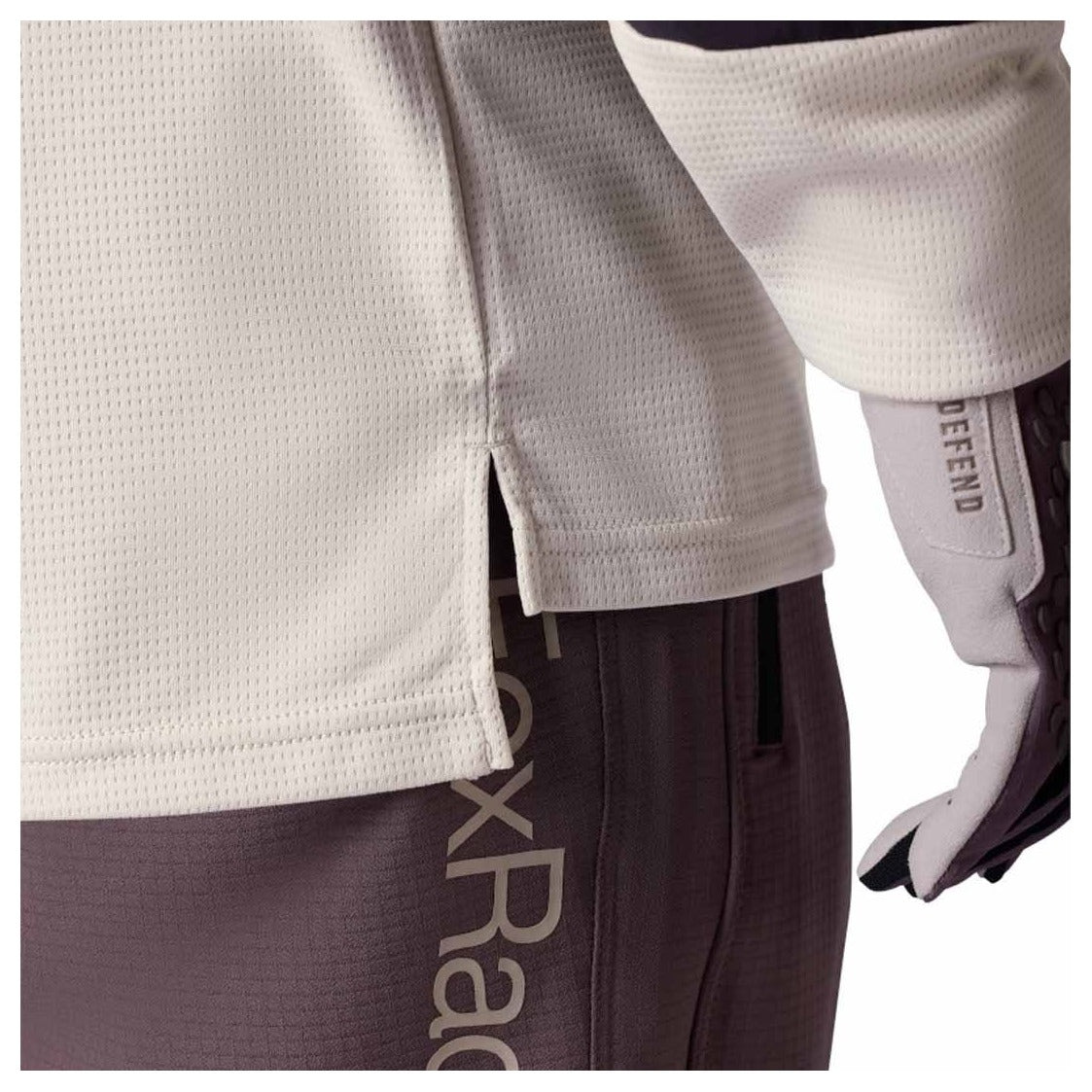 FOX Defend Long Sleeve Jersey Park Special Edition - Chalk White