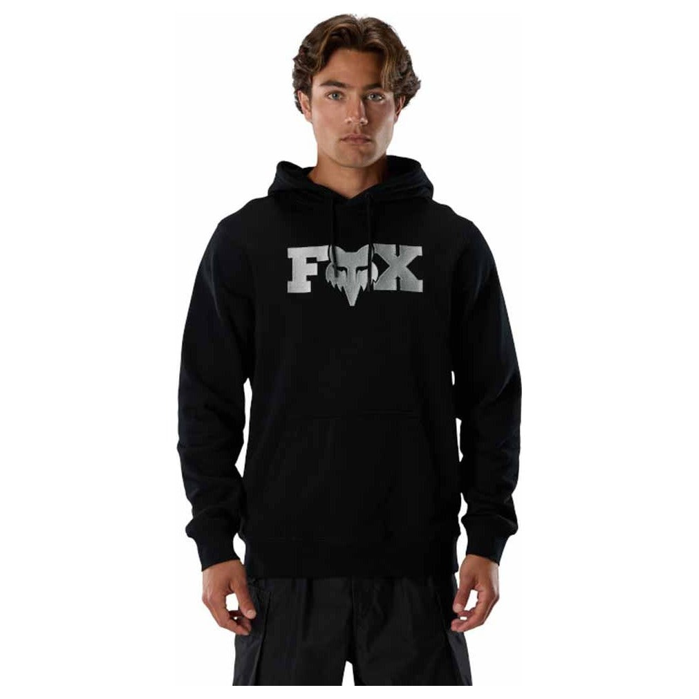 FOX F Head X Fleece Pullover Hoodie - Black