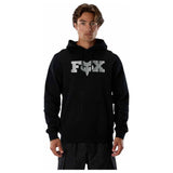 FOX F Head X Fleece Pullover Hoodie - Black