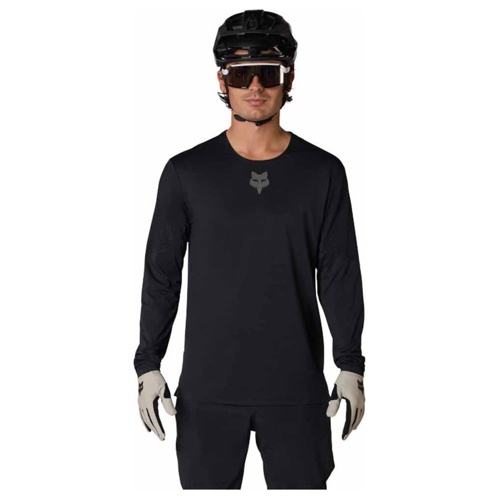 FOX Flexair Long Sleeve Jersey - Black